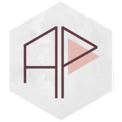 atelier piquetière logo hexagonal